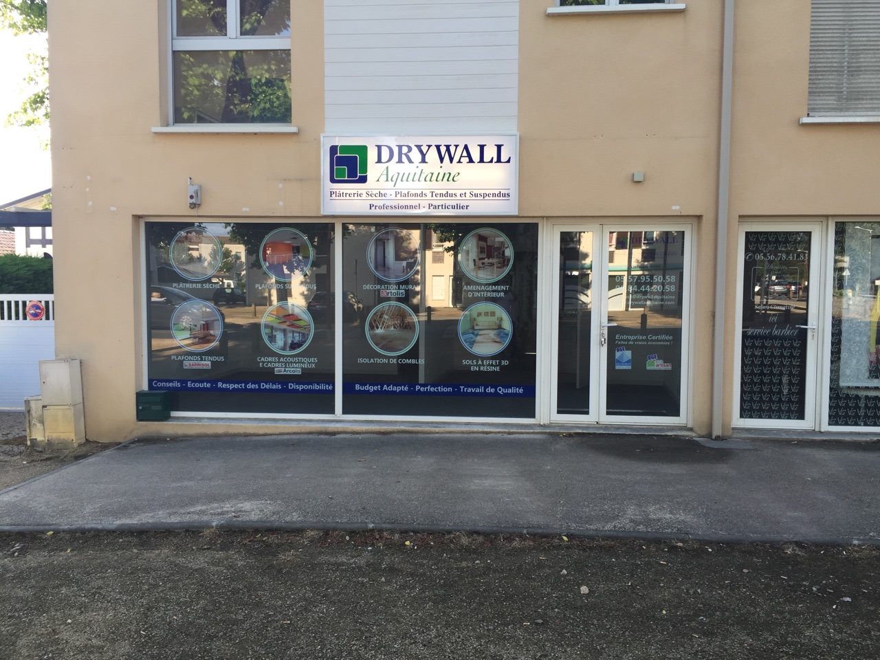 Showroom Drywall Aquitaine